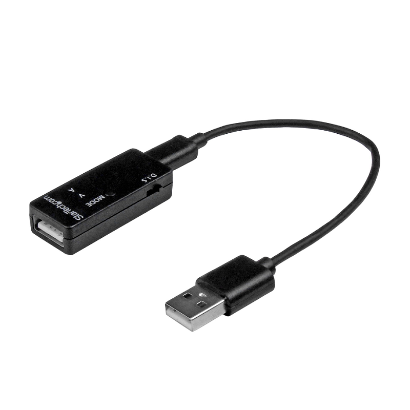 StarTech USBAUBSCHM USB Voltage and Current Tester Kit 